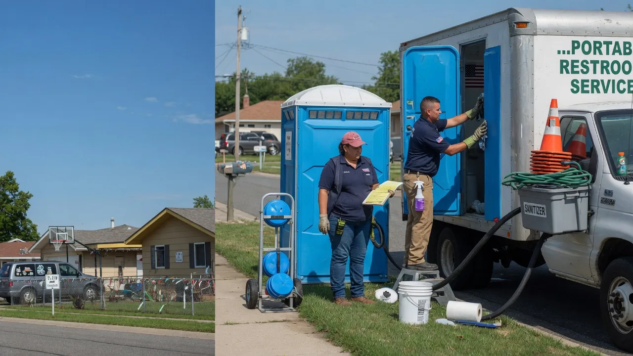 Portable Toilet Rental in Newton, KS near me